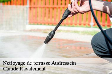 Notre tarif nettoyage de terrasse à Audressein et ses environs