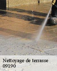 Assurer le nettoyage de terrasse	dans le 09190