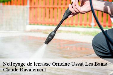 Après le nettoyage, appliquez les produits hydrofuges sur votre terrasse à Ornolac Ussat Les Bains