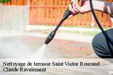 Le nettoyage de terrasse à Saint Victor Rouzaud par nos professionnels